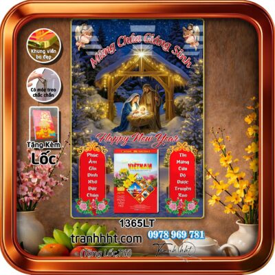 Lịch Tết treo tường 1365LT