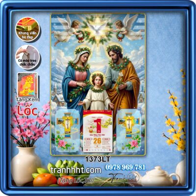 Lịch Tết treo tường 1373LT