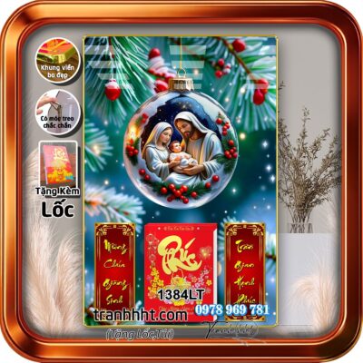 Lịch Tết treo tường 1384LT