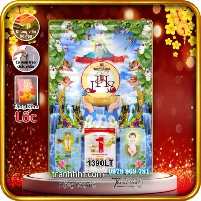 Lịch Tết treo tường 1390LT