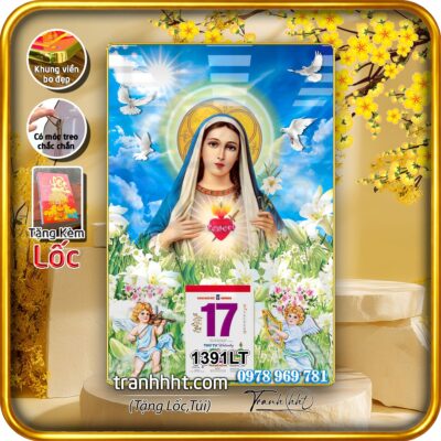 Lịch Tết treo tường 1391LT