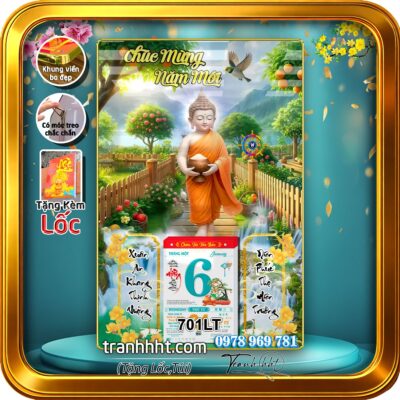 Lịch Tết treo tường 701LT