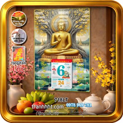 Lịch Tết treo tường 718LT