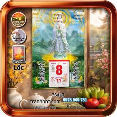 Lịch Tết treo tường 731LT