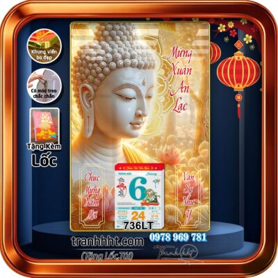 Lịch Tết treo tường 736LT