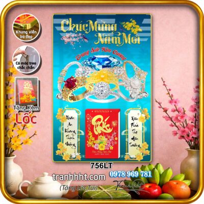 Lịch Tết treo tường 756LT