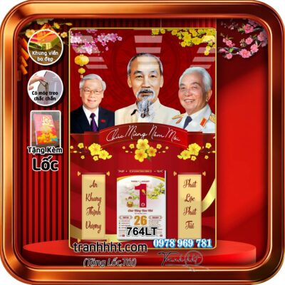 Lịch Tết treo tường 764LT