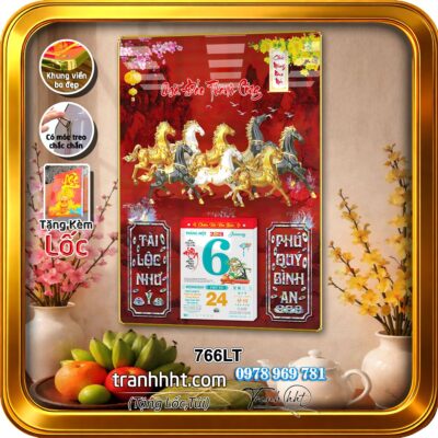 Lịch Tết treo tường 766LT