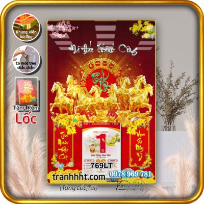 Lịch Tết treo tường 769LT