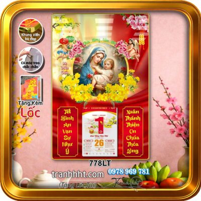 Lịch Tết treo tường 778LT