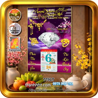 Lịch Tết treo tường 779LT