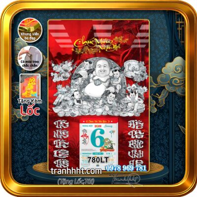 Lịch Tết treo tường 780LT