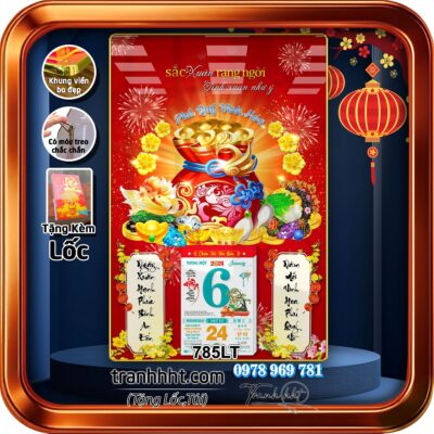 Lịch Tết treo tường 785LT