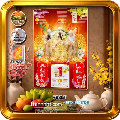 Lịch Tết treo tường 798LT