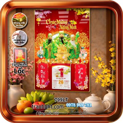 Lịch Tết treo tường 799LT