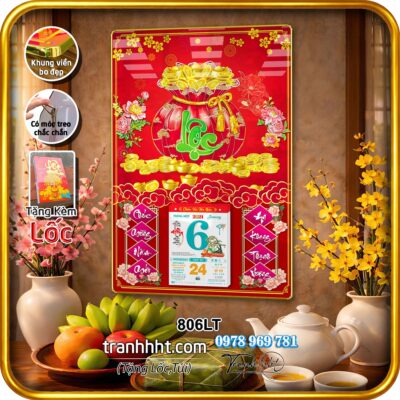 Lịch Tết treo tường 806LT