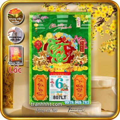 Lịch Tết treo tường 807LT
