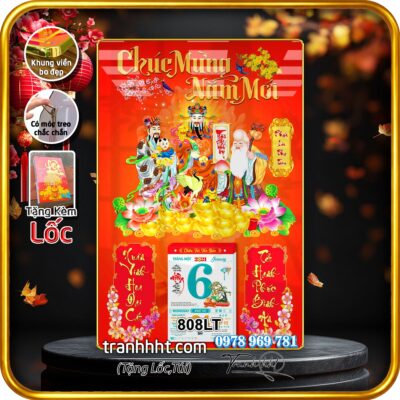 Lịch Tết treo tường 808LT