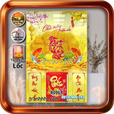 Lịch Tết treo tường 809LT