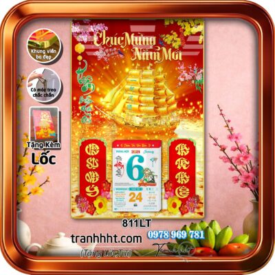 Lịch Tết treo tường 811LT