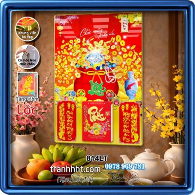 Lịch Tết treo tường 814LT
