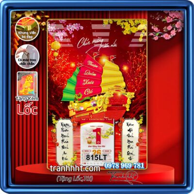 Lịch Tết treo tường 815LT
