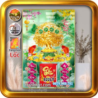 Lịch Tết treo tường 822LT
