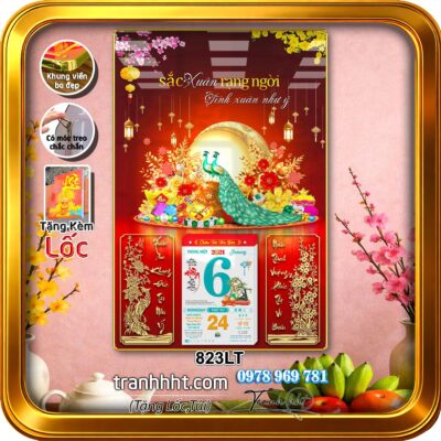 Lịch Tết treo tường 823LT