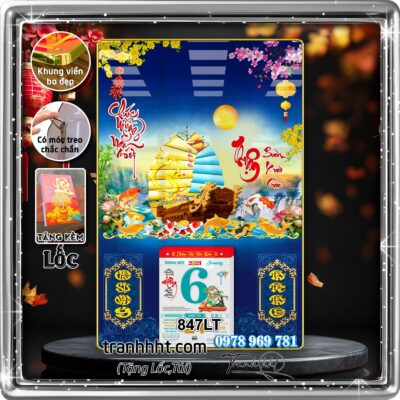 Lịch Tết treo tường 847LT