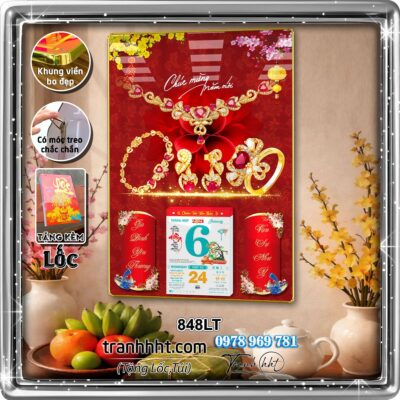 Lịch Tết treo tường 848LT