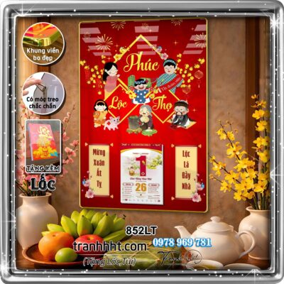 Lịch Tết treo tường 852LT