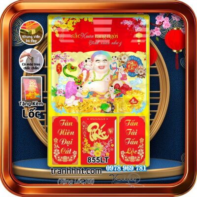 Lịch Tết treo tường 855LT