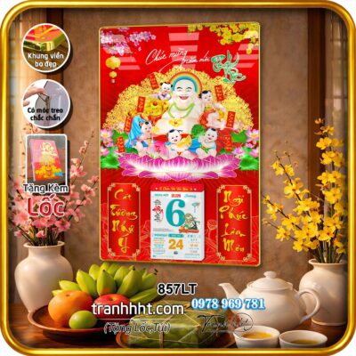 Lịch Tết treo tường 857LT