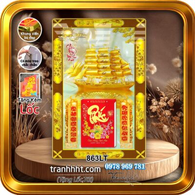 Lịch Tết treo tường 863LT