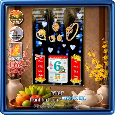 Lịch Tết treo tường 871LT