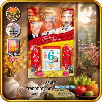 Lịch Tết treo tường 884LT