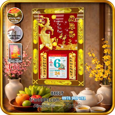 Lịch Tết treo tường 886LT