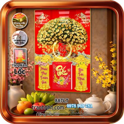 Lịch Tết treo tường 887LT