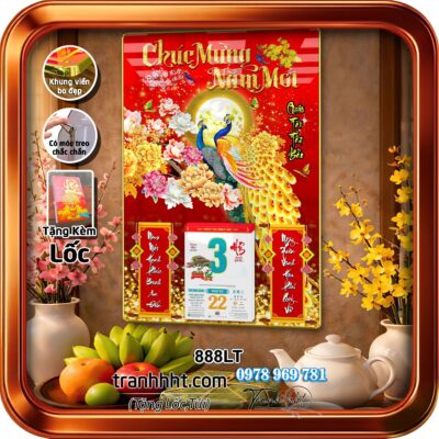 Lịch Tết treo tường 888LT