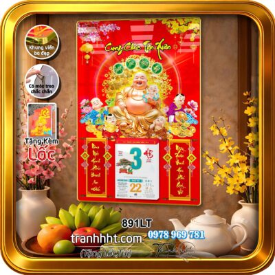 Lịch Tết treo tường 891LT