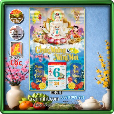 Lịch Tết treo tường 902LT