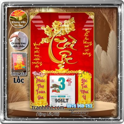 Lịch Tết treo tường 906LT
