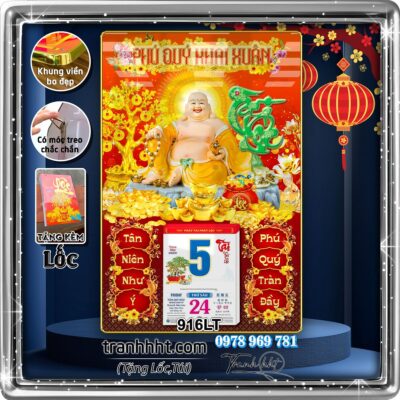 Lịch Tết treo tường 916LT