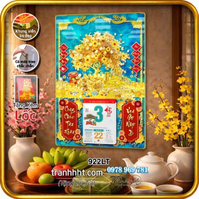 Lịch Tết treo tường 922LT