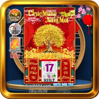 Lịch Tết treo tường 931LT