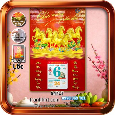 Lịch Tết treo tường 947LT