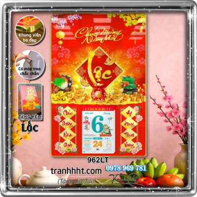 Lịch Tết treo tường 962LT
