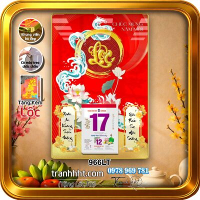 Lịch Tết treo tường 966LT