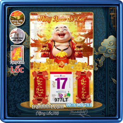 Lịch Tết treo tường 977LT