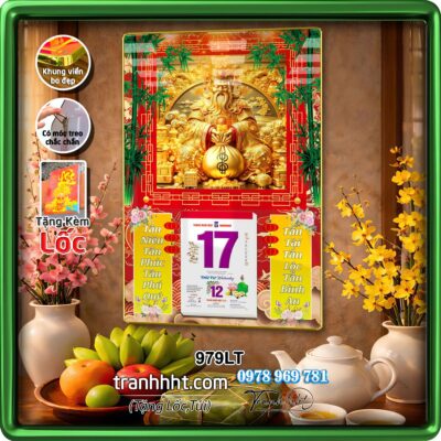 Lịch Tết treo tường 979LT